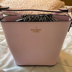 Kate spade light pink bucket bag